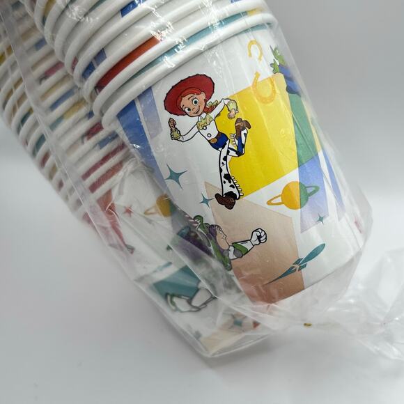 Glad Kids Disney Toy Story Cups Juice Water Paper Cups Birthday Party - Picture 7 of 7